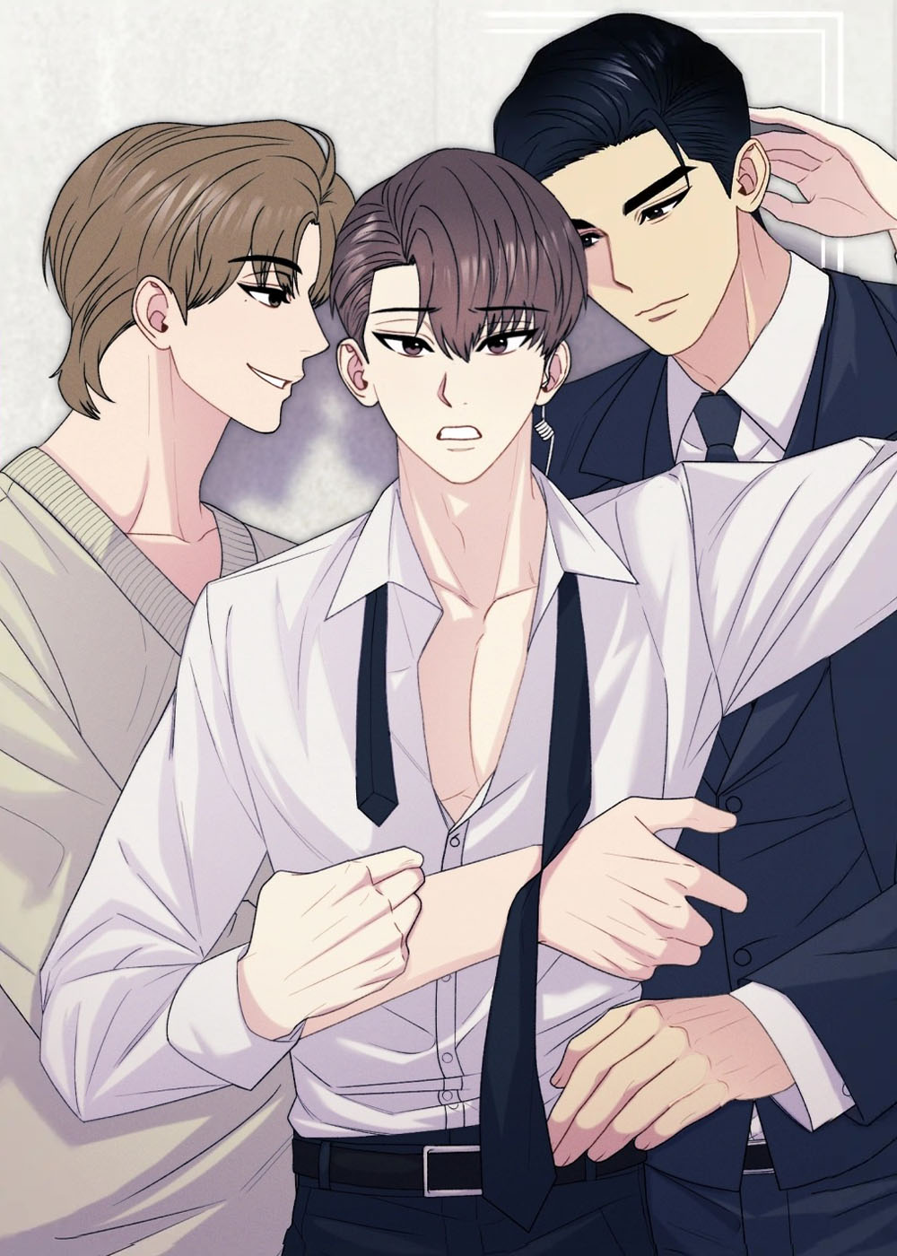 指腹为婚打一成语漫画